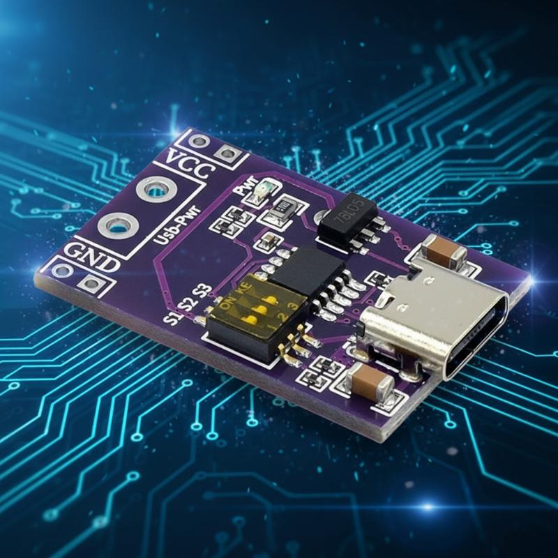 Adjustable DIP Switches Fast Charging Module 5V 9V 12V 15V 20V Fixed Output For Phones Solar Projects