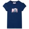 Kids T shirt navy blue size 116