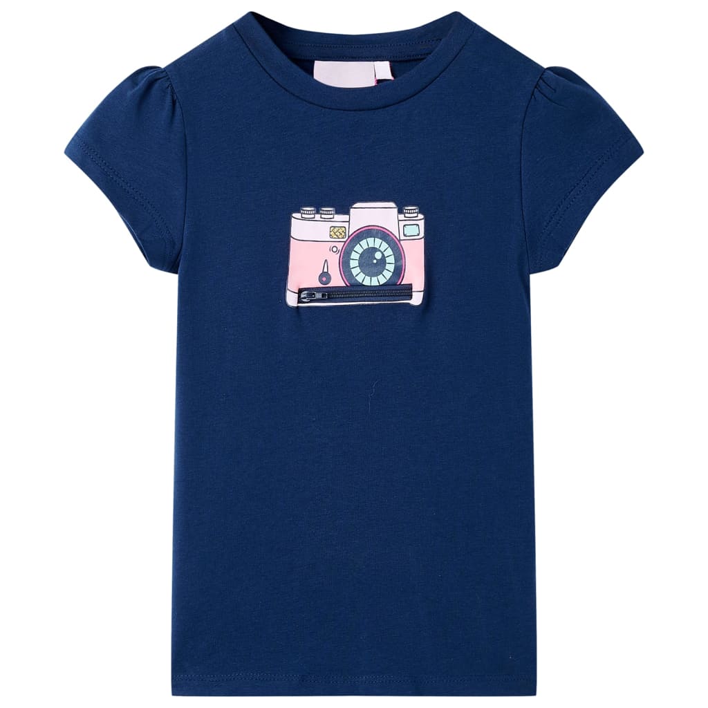 Kids T shirt navy blue size 116