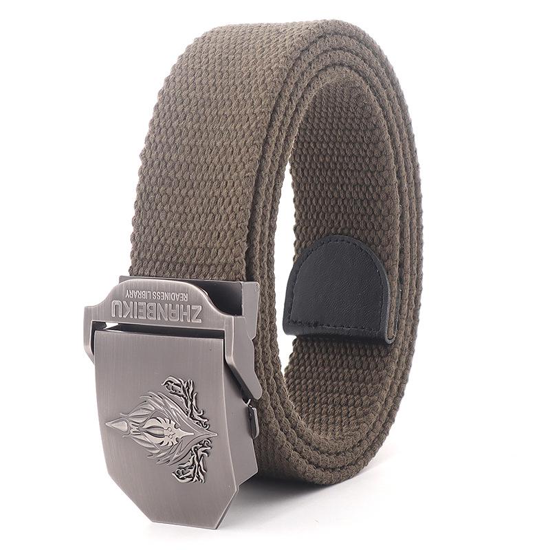 Ζώνη Κανβά με Λογότυπο Warcraft: Unisex Εξωτερική Καθημερινή Τακτική Ζώνη από Κράμα