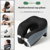 1pc Memory Foam U-shaped Pillow, Travel Neck Pillow, Sleeping Pillow, Neck Pillow, Portable Cervical Neck Support Pillow