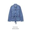 Kaslead New Women Clothes Western Style Fashion Long Denim Jacket 5252271 400