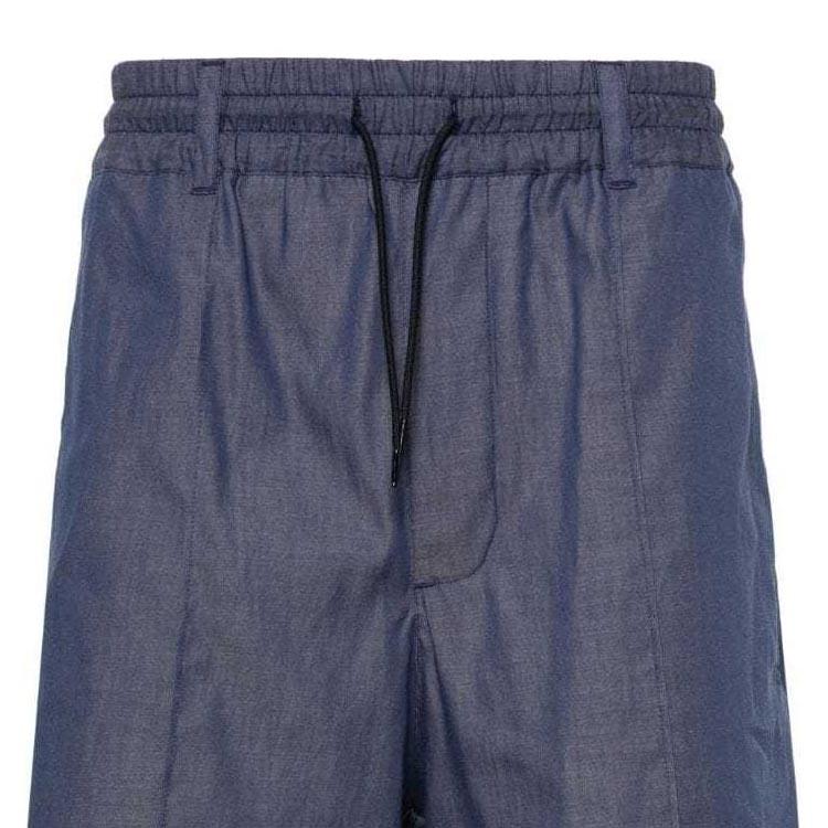 Emporio Armani SS24 Casual Shorts Men's Blue 3D1PH7-1DAAZ-0941