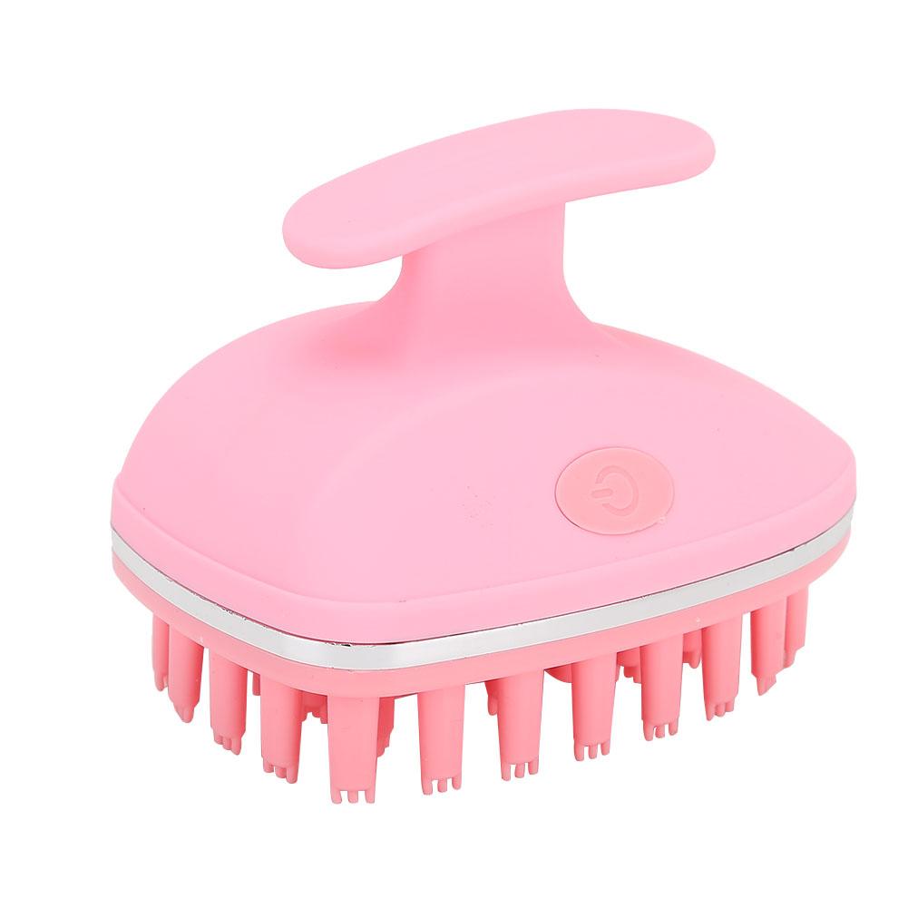 Electric Silicone Shampoo Scalp Brush Hair Massager Bathing Shower Hair Cleaning Comb