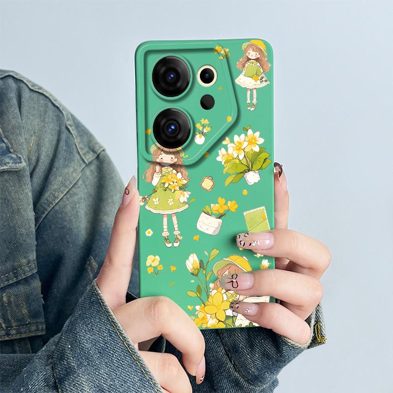 For Tecno Camon 20Premier 5G Phone Case 20 Premier 5G CK9n Cover Silicone Sweet Painted Shell Cartoon Funda Printed Casing Coque