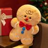 1ks 22/30/45CM Kawaii Perníčkový Muž Perníčkový Králík Plyšové Hračky Krásný Vánoční Polštářek Plněné Měkké Panenky Narozeninový Dárek