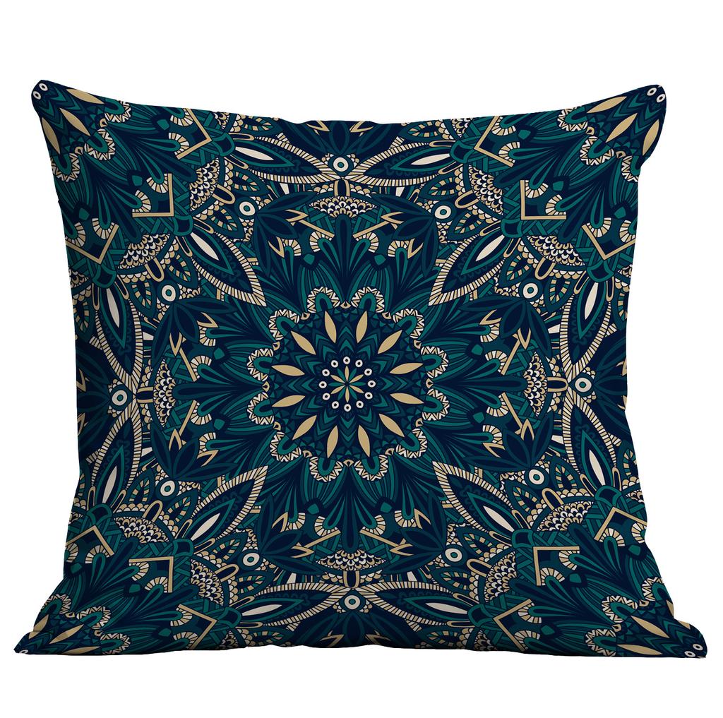 Ethnic Style Mandala Pillowcase New Style Painted Geometric Art Abstract Home Decoration Pillow Cushion Cover