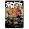 Smoked with Bandit Vintage Metal Tin Sign - 12X8 Inch Vintage Wall Art, Suitable for Home And Bar, Weather Resistant