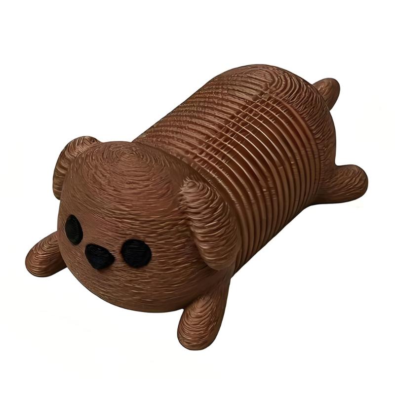 Articulated Animal Desk Toy 3D Segmented Figure Plastic Texture for Shelf Display, Desktop Use, and Hand Press Action Display Piece