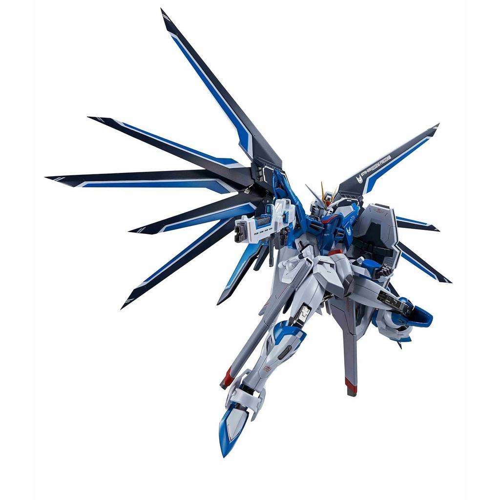 TAMASHII NATIONS METAL ROBOT Spirits Mobile Suit Gundam SEED FREEDOM Rising approximately 140mm ABS PVC die-cast manufactured painted movable figure