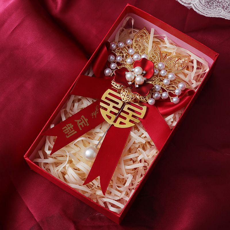 Elegant Handmade Wedding Corsage & Boutonniere Set for Bride, Groom, Parents, and VIP Guests