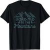 Retro Forest Wildlife Trees Outdoors Nature T-Shirt