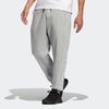 Adidas Solid Color Letter Logo Casual Sweatpants Men Bottoms Grey HM2681