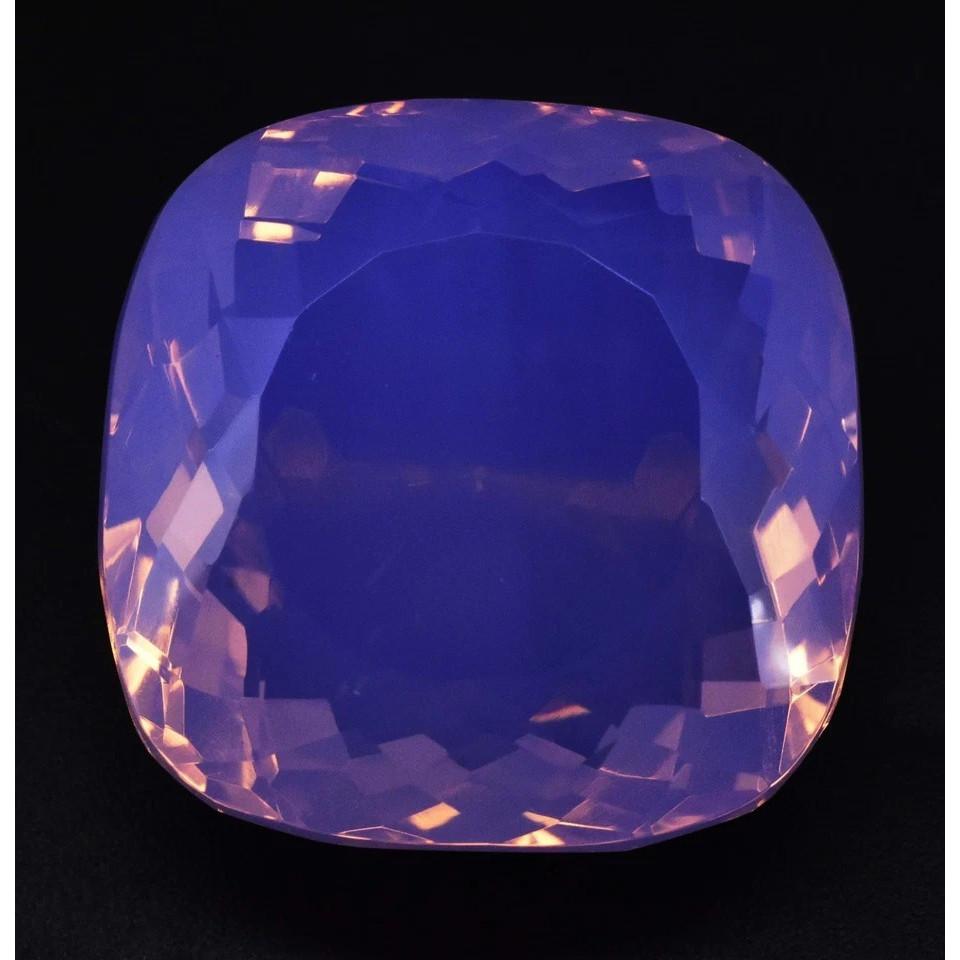 167.50 Ct Natural Ethiopian Pink Welo Opal Cushion Cut Loose Gemstone