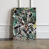 Canvas Painting Jackson Pollock Abstraction