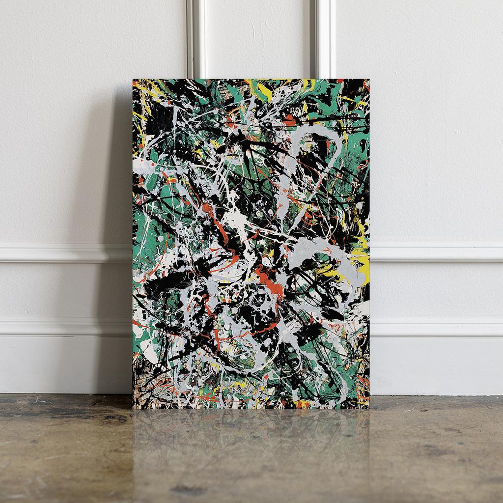 Canvas Painting Jackson Pollock Abstraction