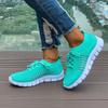Summer Yellow Casual Shoes Women Flat Shoes Breathable Mesh Knit Sneakers Women Tennis Shoe Lightweight Running Shoes Woman Shoe