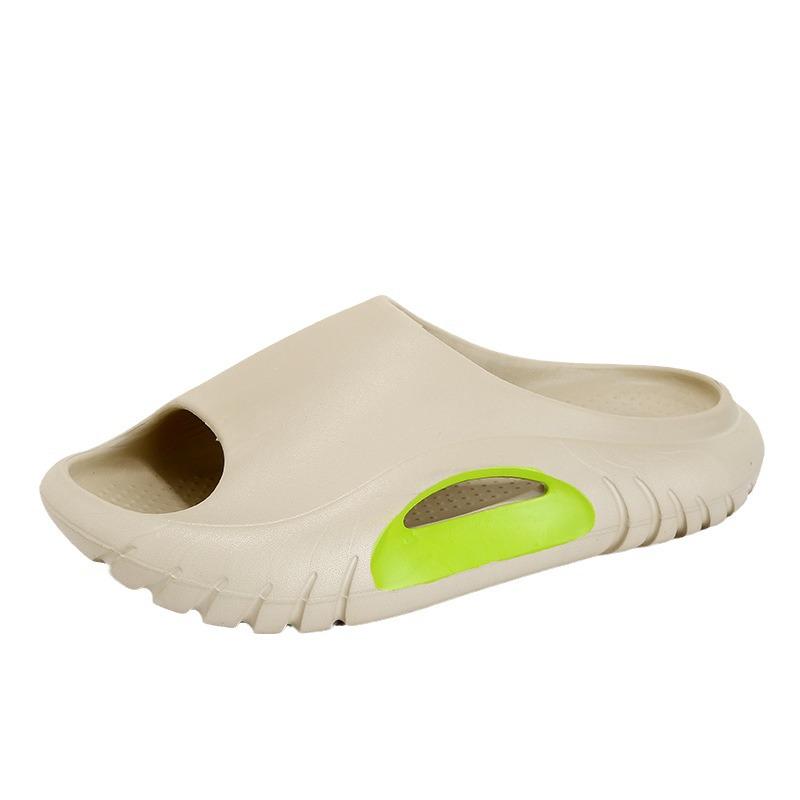 Herren Kokosnuss-Sandalen: Trendiger weicher Pantoletten-Slipper mit dicker Sohle für sommerliche Outdoor-Aktivitäten.
