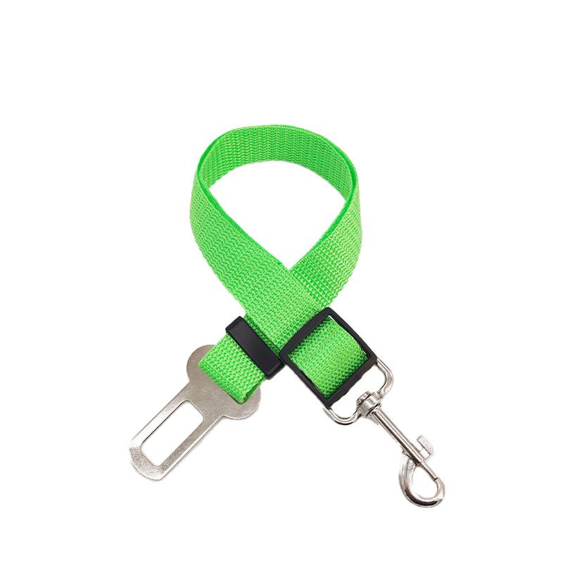 Dog Car Seat Belt Safety Protector Travel Pets Accessories Dog Leash Collar Breakaway Solid Car Harness