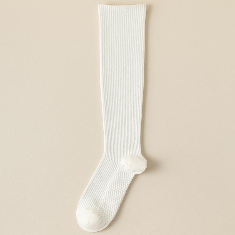 

Женские осенне-зимние носки для худых ног, дизайн, подчеркивающий стройность, ощущение давления, бесшовные, с длинными голенищами 1 pair