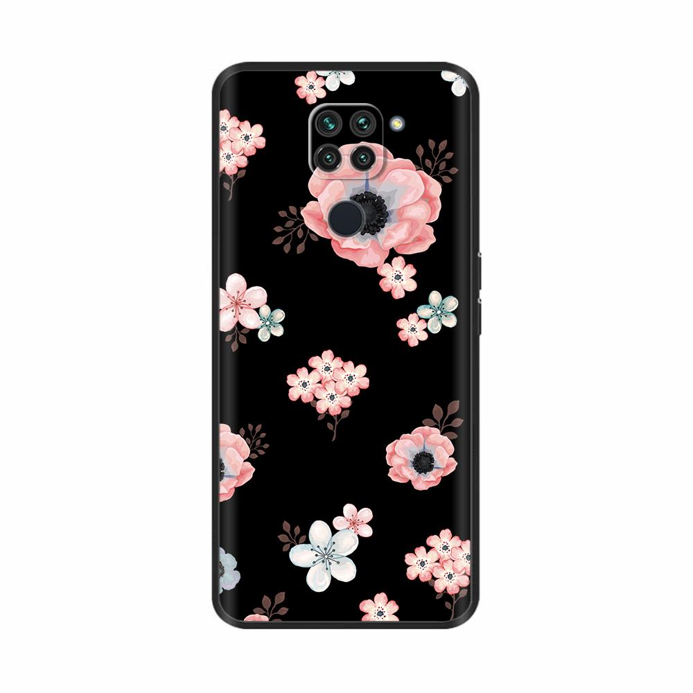 Case For Xiaomi Redmi Note 9 Case Soft Black Silicon Back Cover For Redmi Note9 Cover Redmi Note 9 Case Funda Coque Bumper Shell