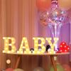 Led Letter Lights: Light‑Up Letters Warm White Alphabet Symbol Lights Battery‑Powered High‑Brightness Pure Lamp for Wedding Birthday Party Event