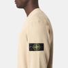 Stone Island Solid Color Long Sleeve Crew Neck Sweatshirt Men sweatshirt Beige K1S156100008S0044-V009A