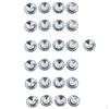 25 Pieces Crystal Buttons - Sofa Upholstery Button with Lace Sewing Fastening Decorative