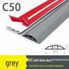 PVC Soft Floor Cable Duct: Insulated, Self-Adhesive Wire Management Channel with Thick Anti-Step Protection