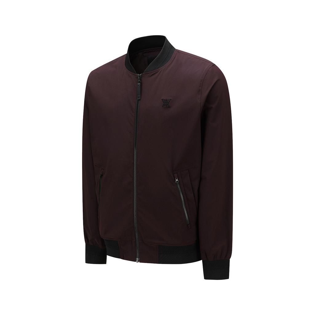 ANEW GOLF Men Fa Signature Ma-1 Jacket_Bu