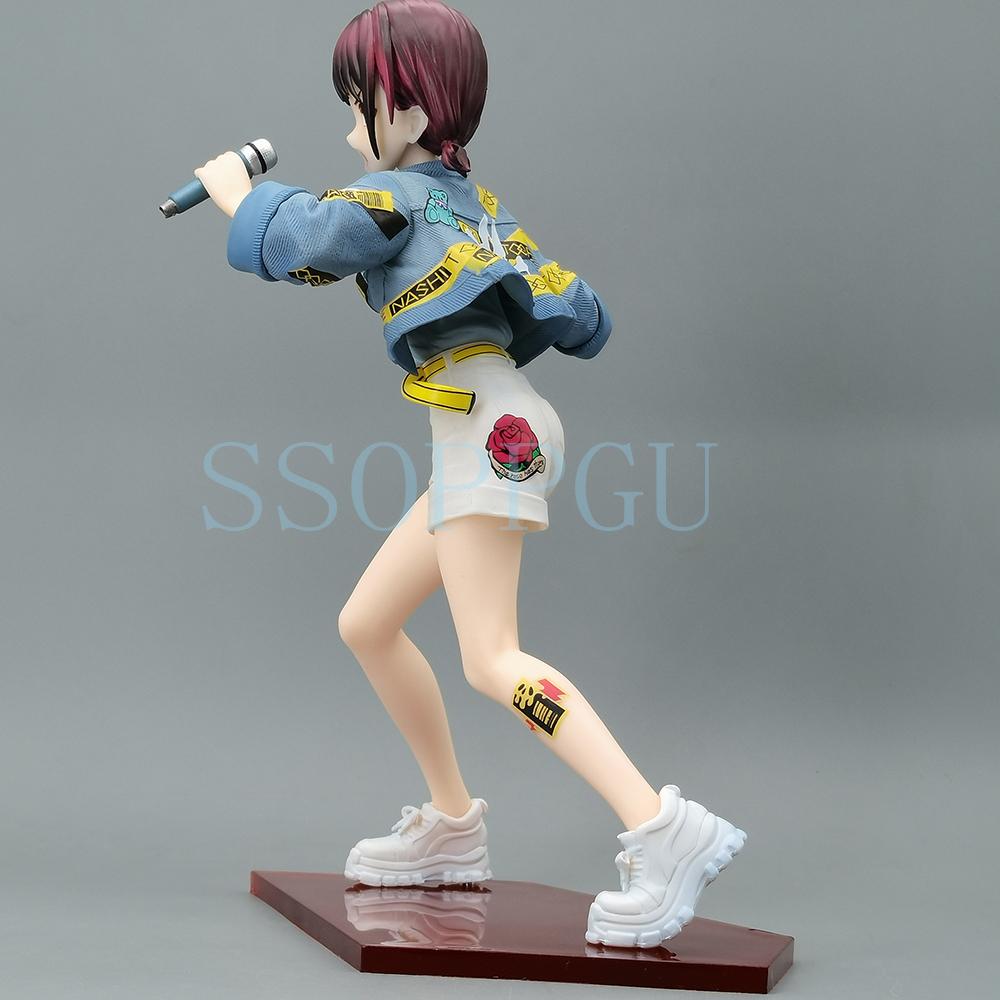 NOWA Figurka Girls Band Cry 20cm Nina Iseri Dziewczyna z Anime Figurka Akcji PVC Zabawka Posąg Iseri Nina Model Kolekcjonerski Lalka Prezent