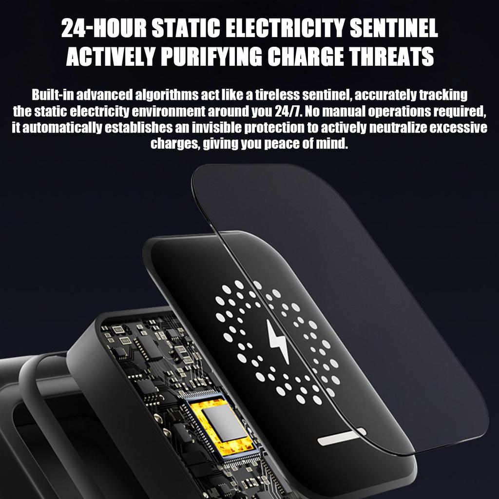 Anti-static Bracelet Silicone Adjustable Eliminate Body Static Electricity Wrist Strap For Men Women Boys Girls Youth Teens