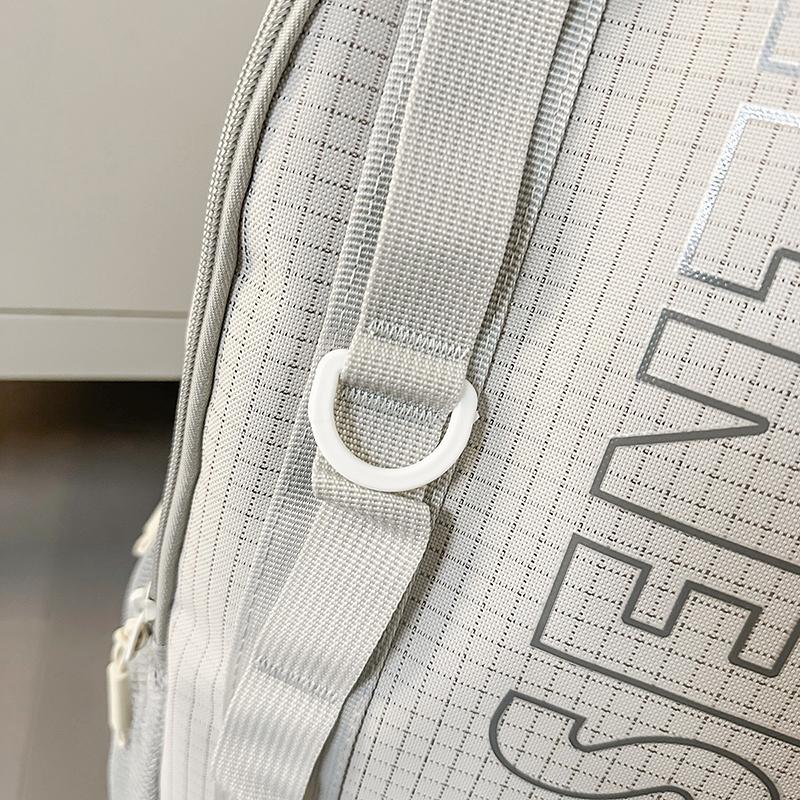 Large Capacity Backpack Men Travel Computer Backpack Letter Print Student Class Commuter Schoolbag