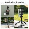 Magnetic Teleprompter Mount Base Adjustable Aluminum Alloy Expansion Phone Holder Vlgo Video Live Streaming Quick Release