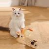 2Pcs Sisal False Mouse Cat Toy Bite Resistance Stuffed Toy Interactive Cat Toy Simulation Mice Kitten Self-Playing Plush Toys