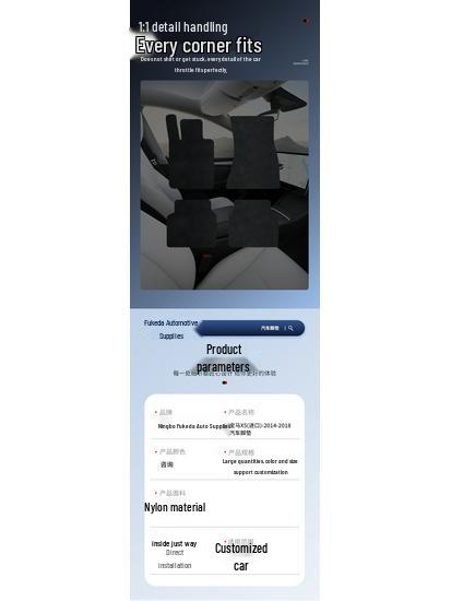 Custom-Fit Floor Mats for BMW X5 RHD Hybrid (2014-2018)