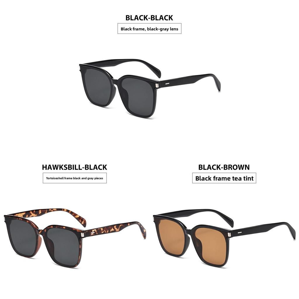 Vintage Square Sunglasses With Uv400 Protection For Fashionable Outdoor Travel