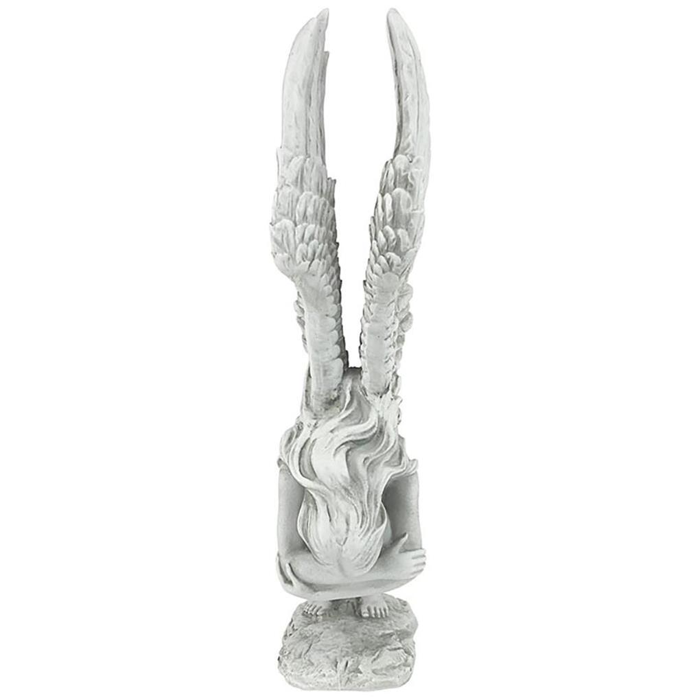 Angel Statue Durable Angel Sculpture Lightweight Angel Resin Ornaments Church Decoration Cute Lovely Mini Statues Home