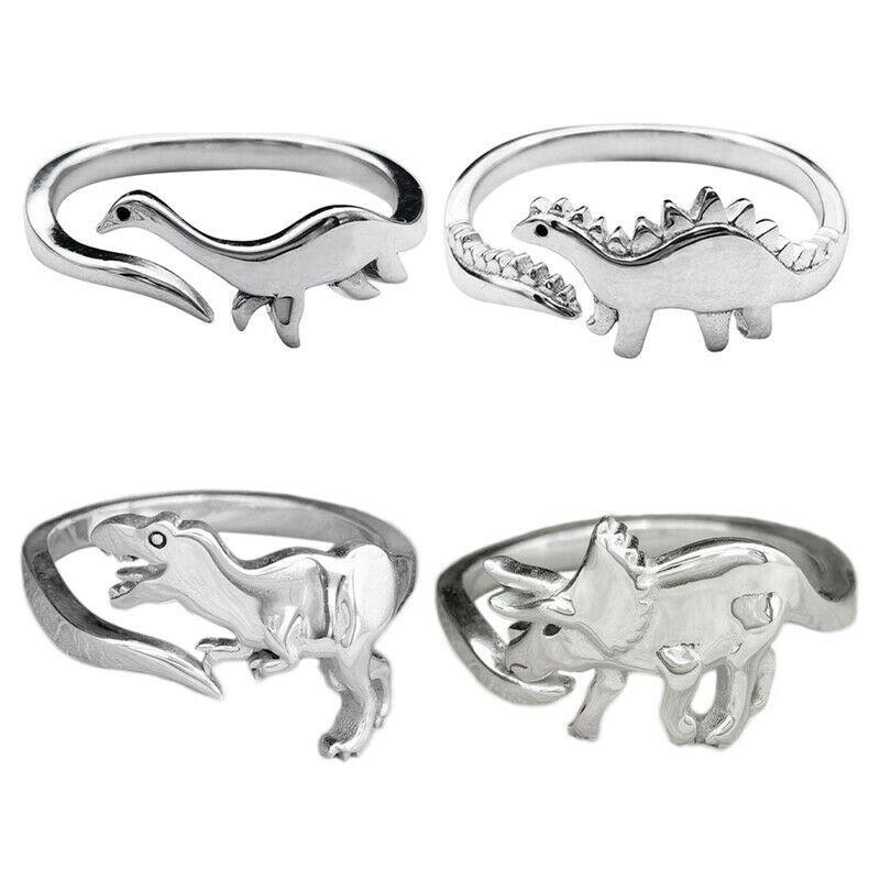 Simple Cute Dinosaur Ring Fashion Jewelry