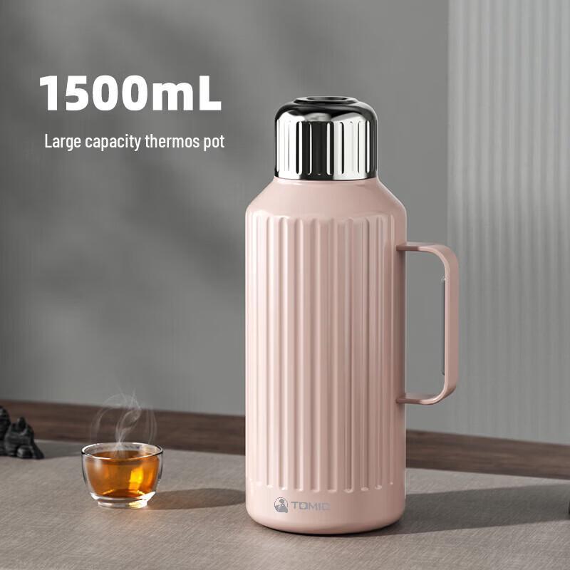 TOMIC 316 Stainless Steel Tea Brewing Vacuum Flask