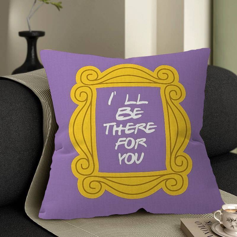 Classic F-Friends Series Tv Personalized Picture Text Home Decorative Pillows Household Gifts 45X45Cm