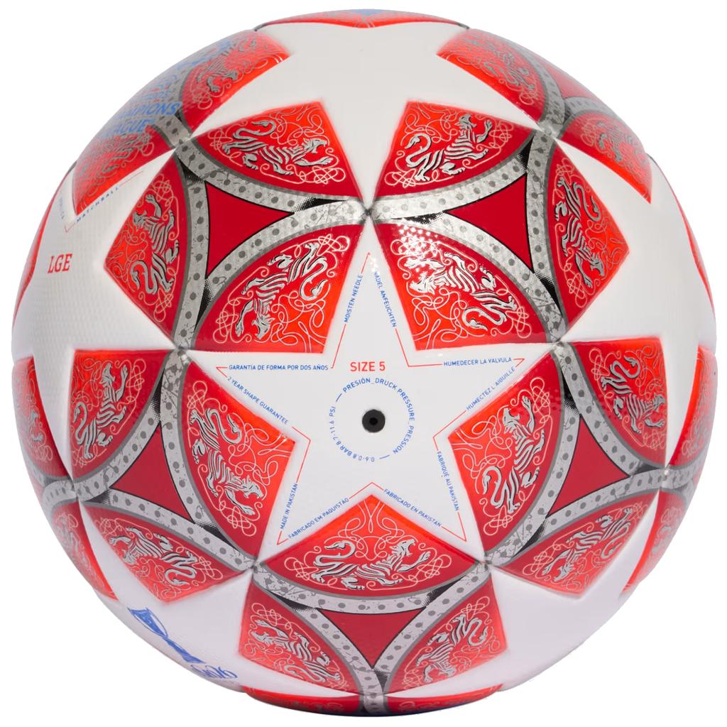 adidas UEFA Womens Champions League FIFA Quality Ball, Womens red Football