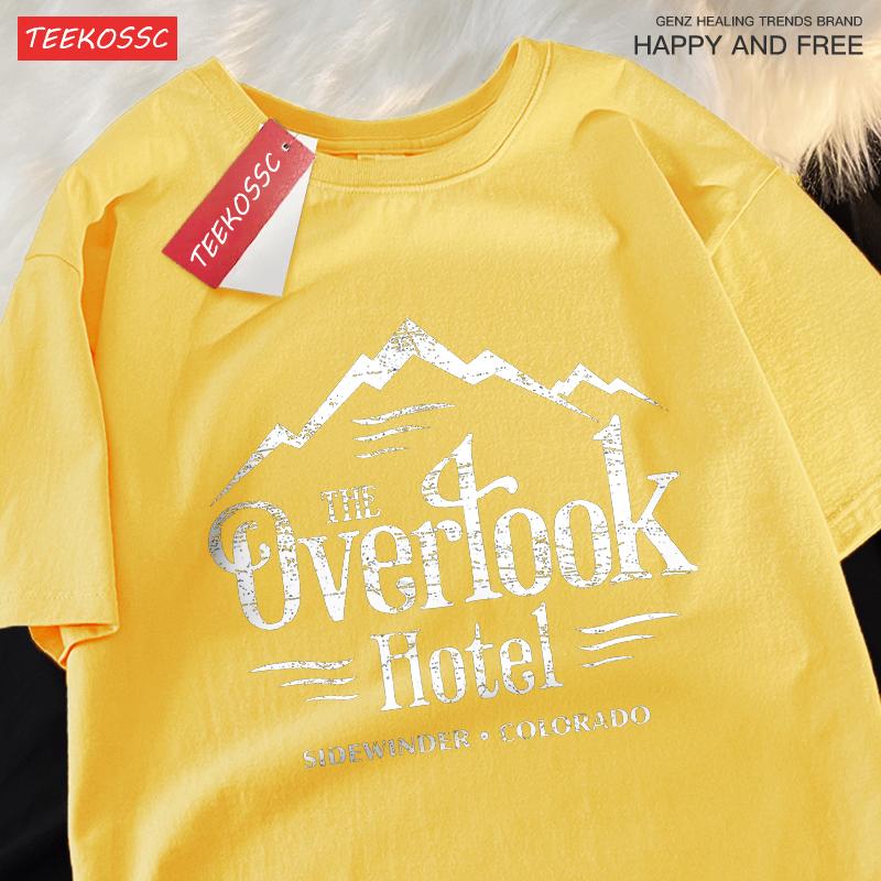 The Overlook Hotel The Shining Clothes Men Women Hip Hop Oversized Tshirts Breathable Summer T-Shirts Fashion Cotton Streetwear
