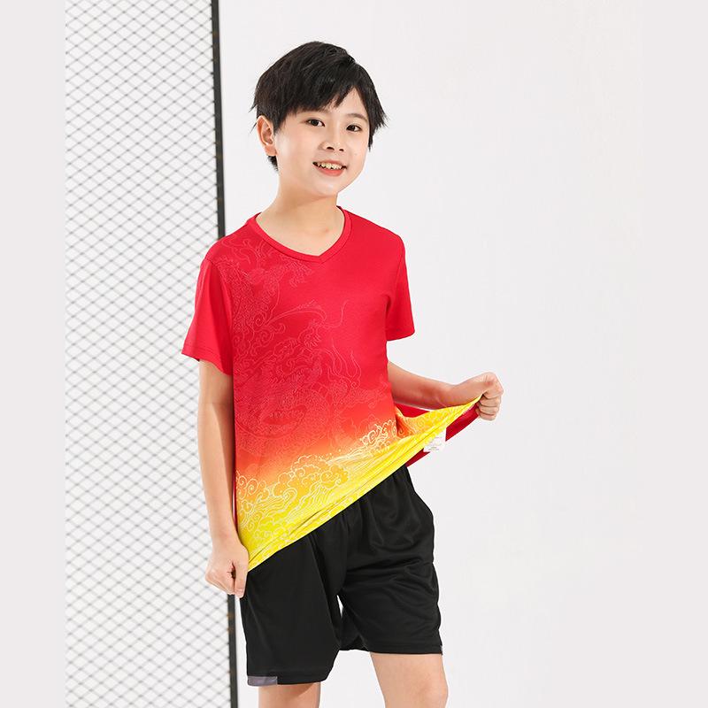 Unisex Quick-Drying Table Tennis & Badminton Training Shirt