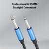 Guitar Cable 6.35mm Mono Sound Cable Dual Straight Plug Professional Copper   Waterproof for Music Instrument Stage Performance