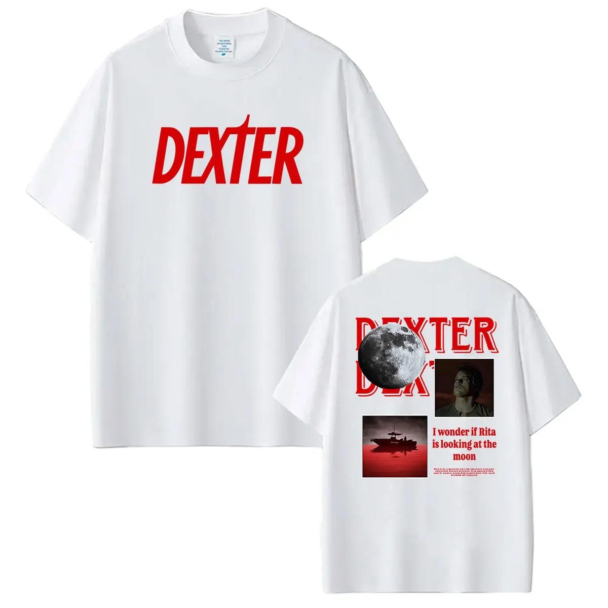 Classic Dexter Morgan 2026 Graphic T Shirts Men Women Fashion Clothing Short Sleeve T-shirt Vintage High Quality Cotton T Shirt 4XL