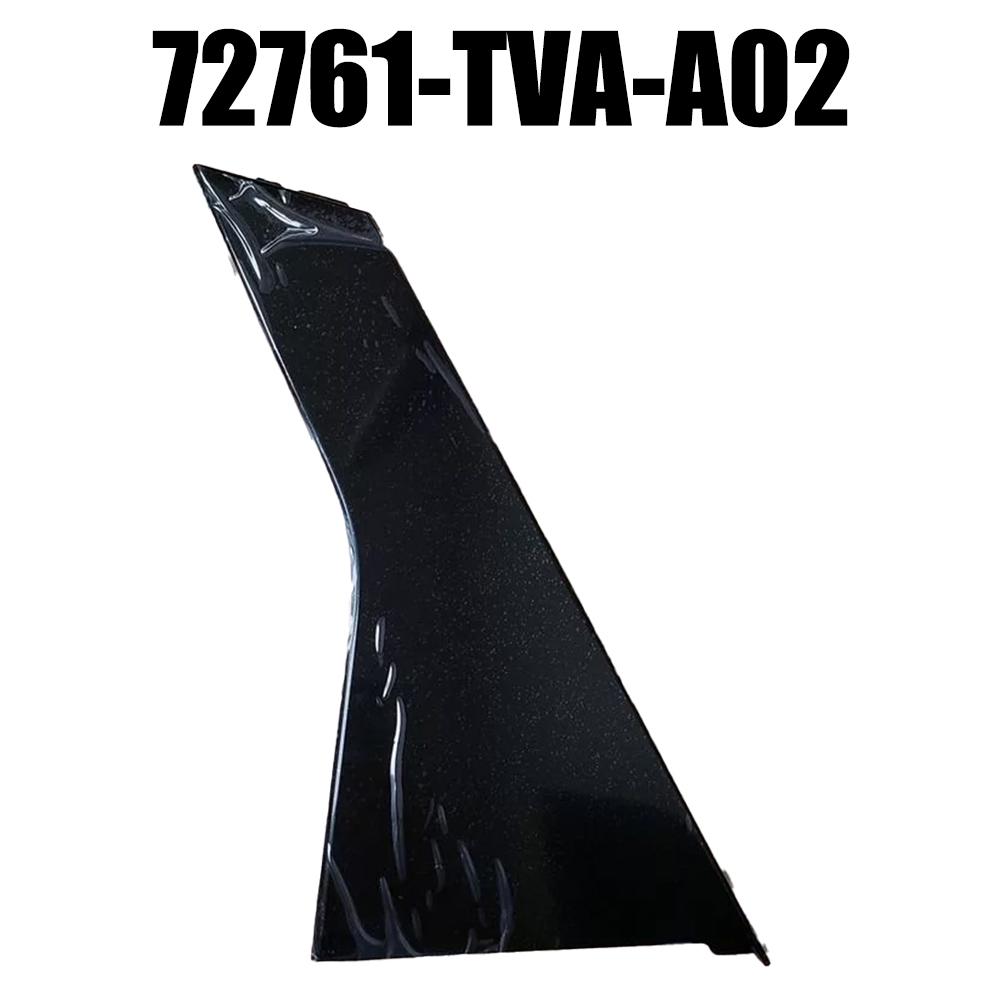 Door Pillar Garnish Left Rear Door Garnish Vehicle Maintenance Wear-resistant Design ABS Material Black Color Easy Installation