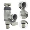 Efficient Water Flow Control Easy To Operate Plunger Valves with Holders for Ground Pool Hoses Pool Maintenance Solution