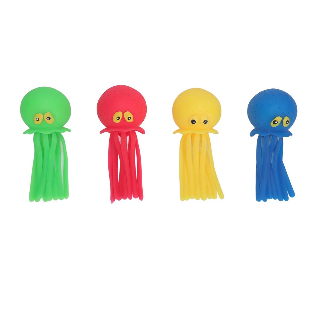 Octopus Ball Toy Luminous Stress Relief Cute Sensory Kids Bath Toy for Boys Girls for Beach Pool