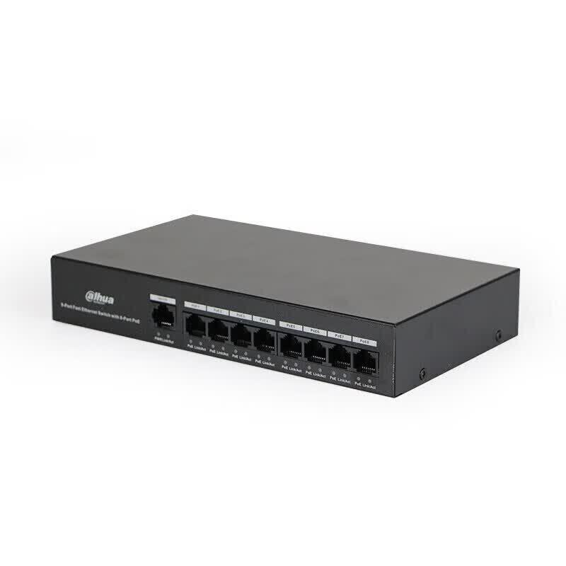 Dahua 100Mbps Unmanaged PoE Switch CN Plug (adapter Included)